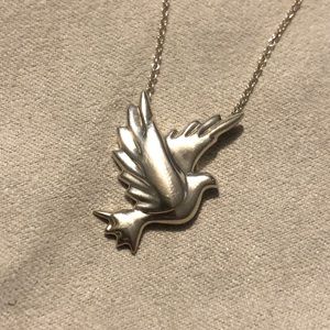Tiffany & Co. Paloma Picasso Dove Pendant Tiffany’s Necklace
